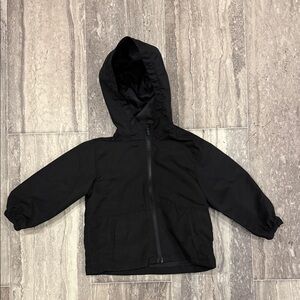 Old Navy Kids Black Raincoat